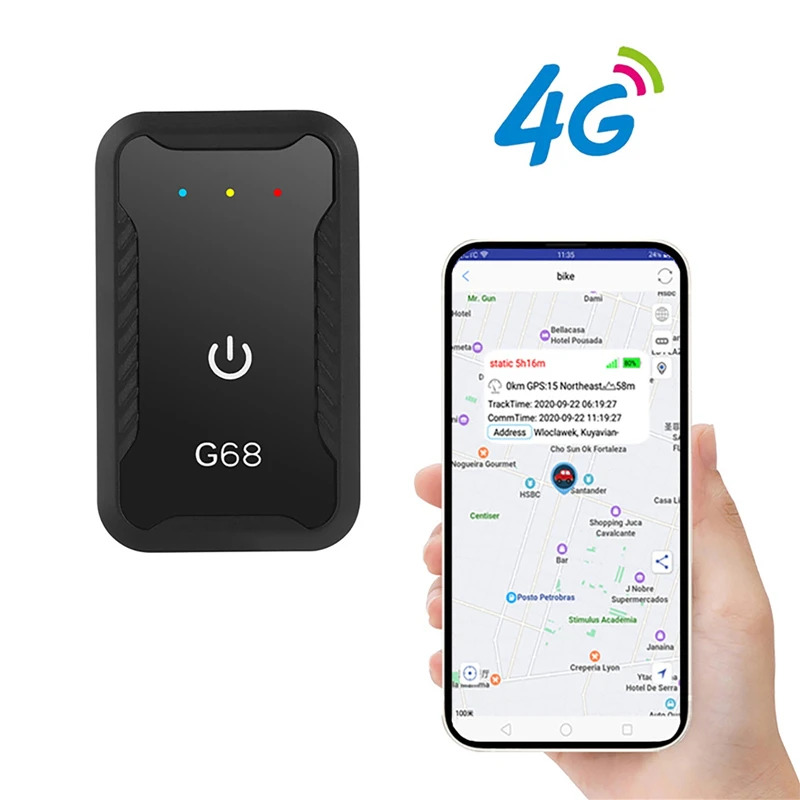 4G GPS Tracker Car 4G GPS Locator Anti-Lost Device Health Monitoring Pedometer For Children And The 1005009279570884