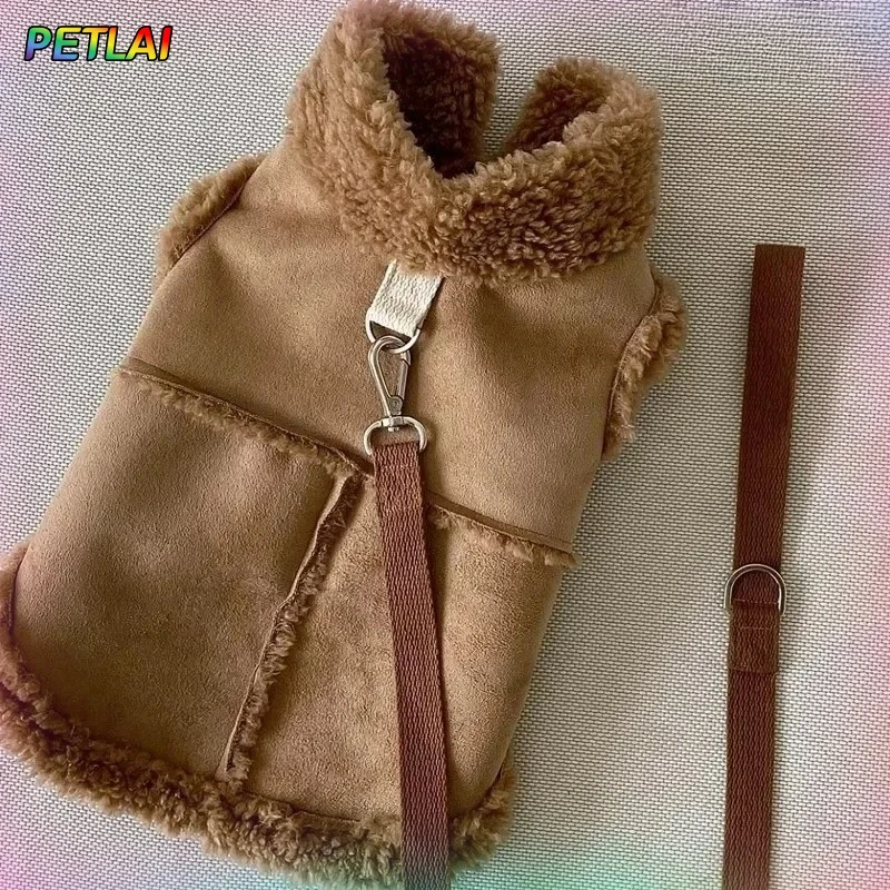 Dog Cute Vest Clothes Jacket Accessories Small Dog Luxury Autumn Winter Medium Dress Soft Pet 1005009281487034