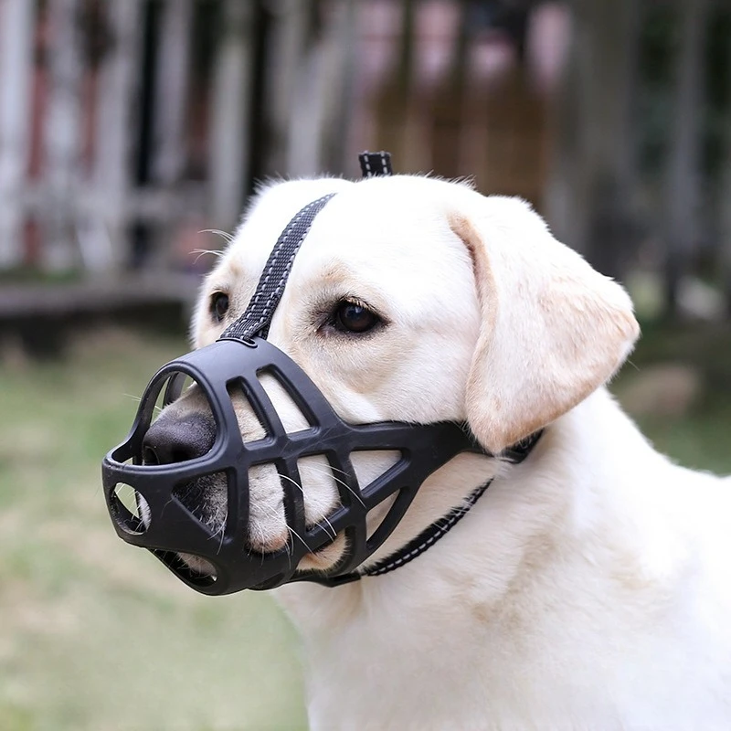 Pet Dog Muzzle Anti-biting Chewing Mask Breathable Basket Dog Muzzle Durable Strong Mask Muzzle pet 1005009284836112