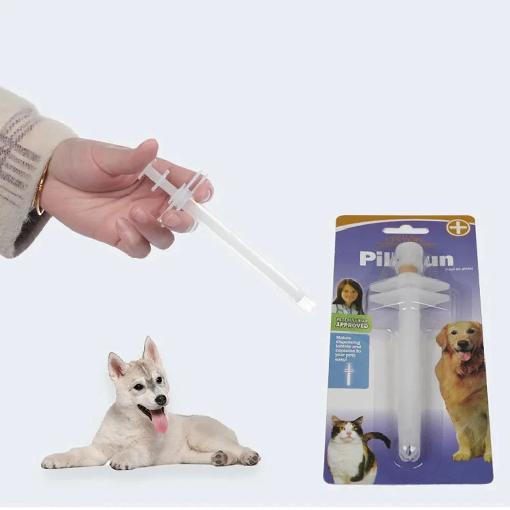Pet Cat Syringe Dog Medicine Feeder Tablet Pill Gun Piller Push Dispenser Water Milk Syringe Dog 1005009299129093