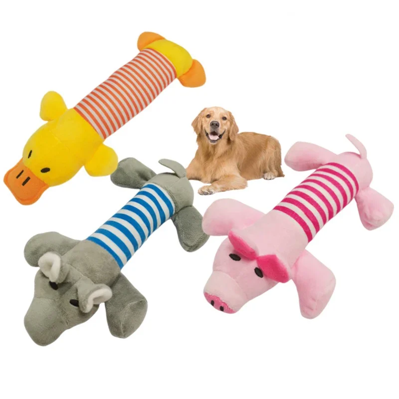 Pet Dog Toy Squeak Plush Toy For Dogs Supplies Fit for All Puppy Pet Sound Funny Durable Chew Molar 1005009321787488