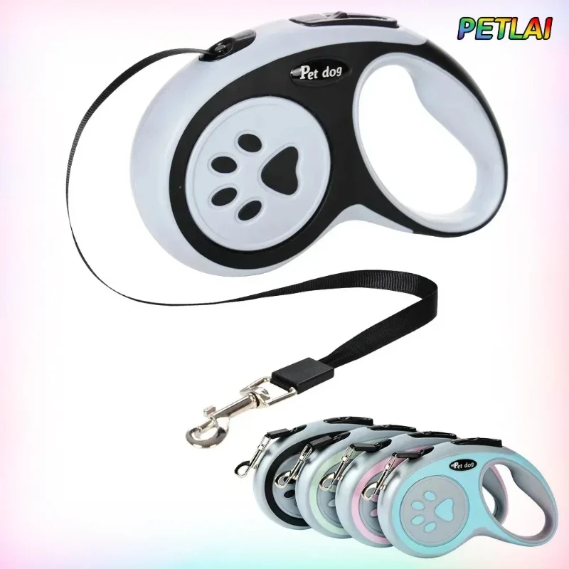 Cat telescopic leash overlength leash pet harnesses effort-saving handle safe walking the dog 1005009326157005