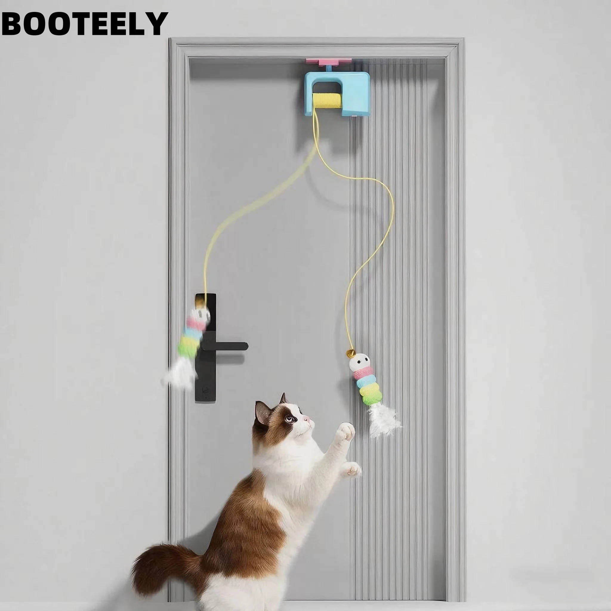 The New Type of Cat Electric Smart Hanging Door Toy Is a Self-Entertainment Entertaining 1005009327701509
