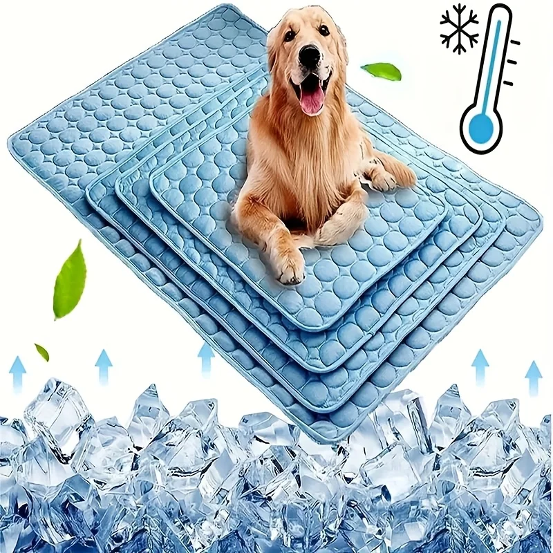 Cooling Mat For Dogs And Cats Summer Pet Cooling Pad Durable Waterproof Dog Bed Cool Mat For Small 1005009328669743