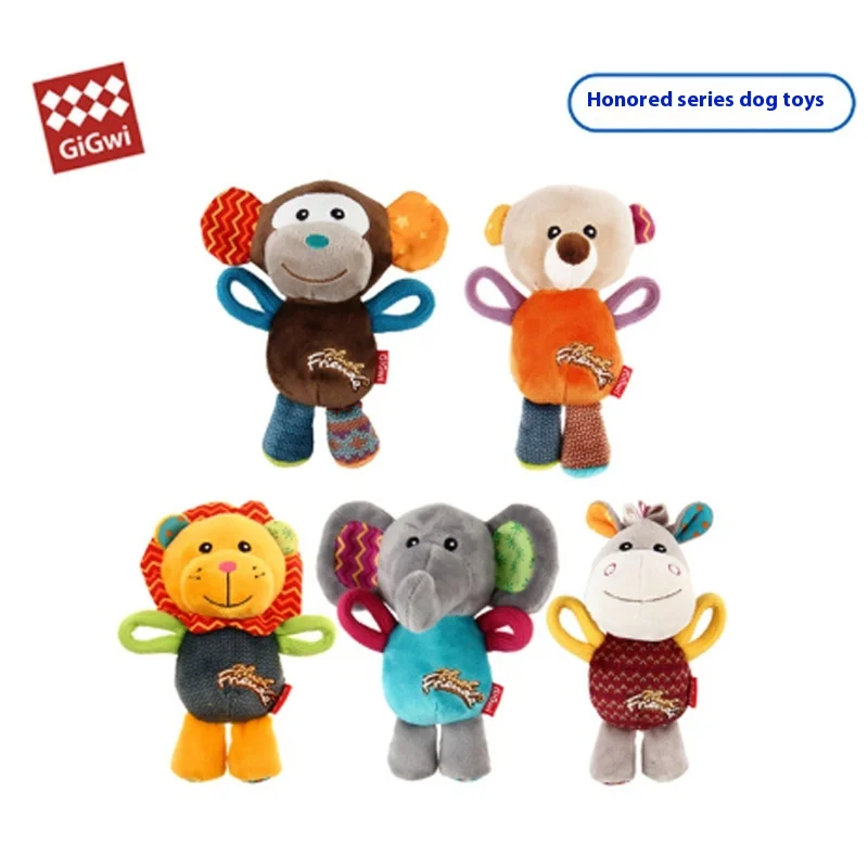 GiGwi Dog Toy Honour Series Plush Call Doll Voice Relieves Boredom Small and Medium sized Dog Puppy 1005009329130120