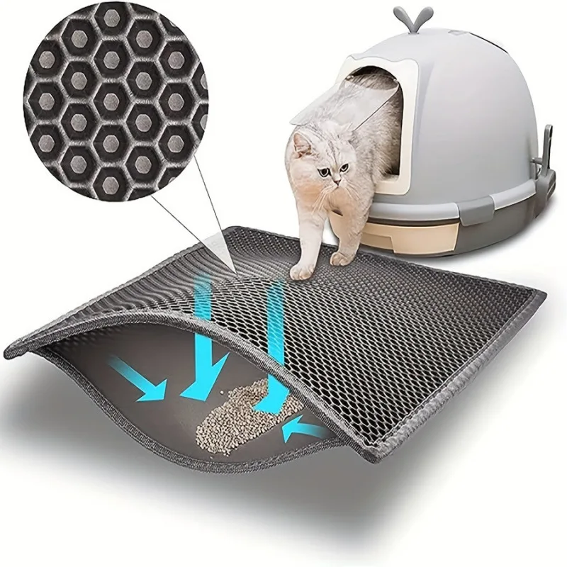 Litter Box Mat Litter Cat Sandbox Mat Cat Tray Pet Cat Sandbox Mat MSCZ04 1005009338293500