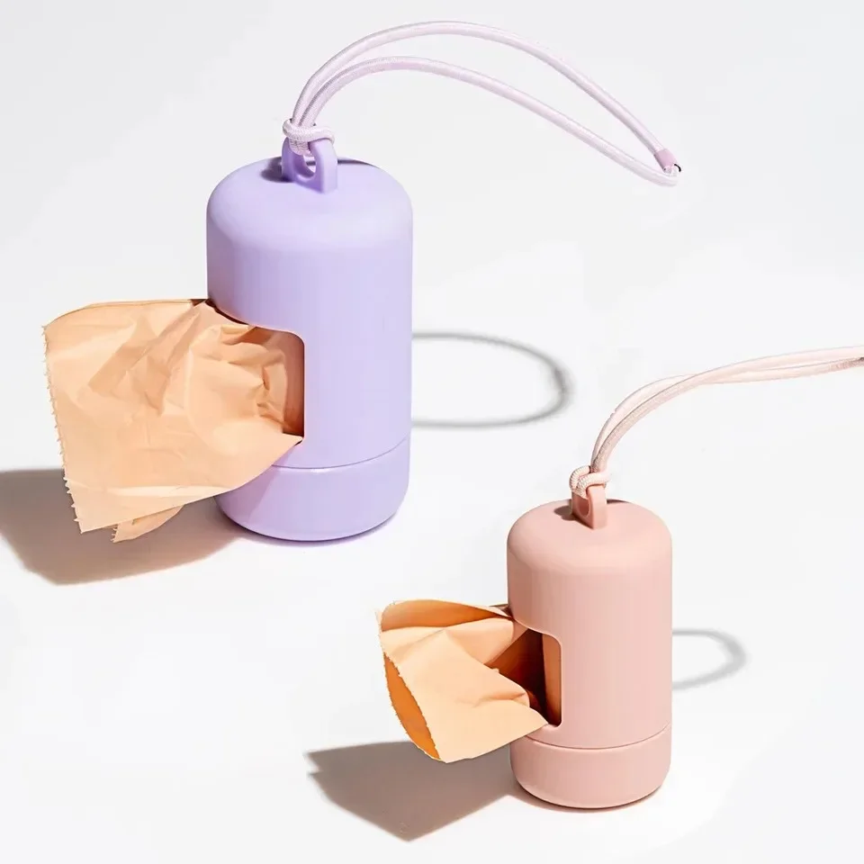 Dog Poop Bag Carrier Portable Pet Waste Bag Dispenser Luxury Stylish Dog Garbage Holder Dispensers 1005009338346767