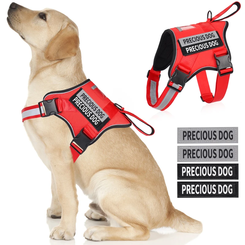 Dog Harness Reflective Breathable and Adjustable No-Pull Dog Vest Harness for Small Medium Large 1005009346328614