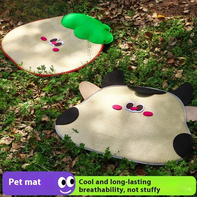 Summer Cooling Pet Mat, Cartoon Cat Bed & Scratcher, Sofa, Protective Cat Sleeping Pad, Anti 1005009349989090