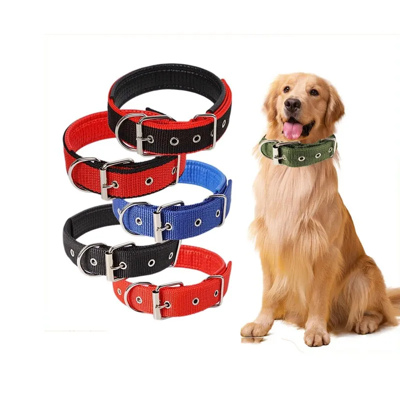 Soft Dog Collar Gentle Neck Protection Comfortable Polypropylene Foam Lined Pet Collar Adjustable 1005009358598365