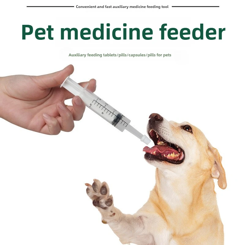 Pet Push Tube Medicine Dispenser for Dogs and Cats Universal for Feeding 1005009372357433