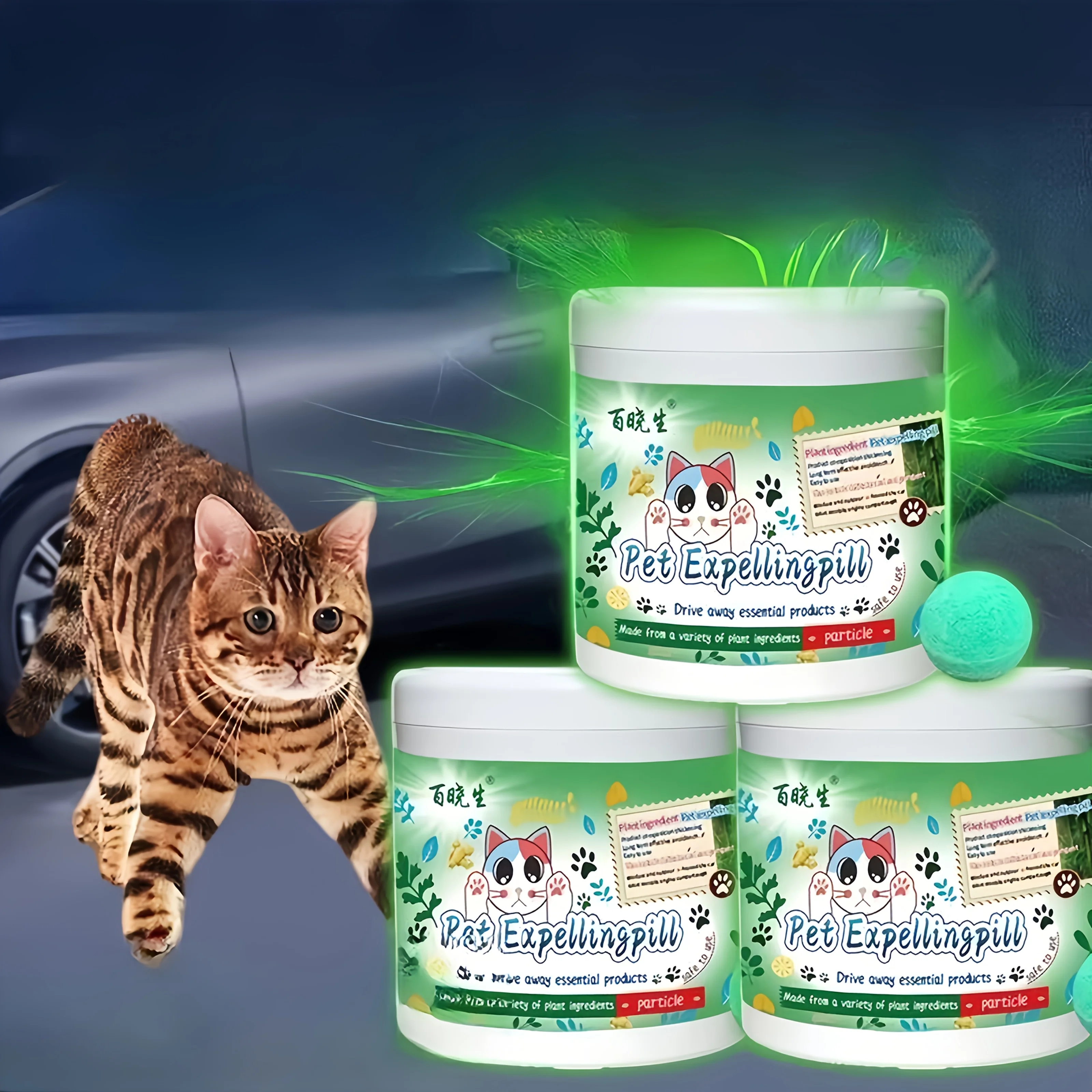 Pet ExPELLING Spray for Cats-Unpleasant Odor Deterrent to Prevent Urination and Defecation 1005009377378262