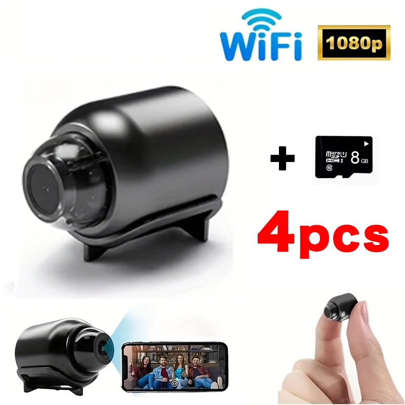 HD Mini Camera WiFi 1080P Remote Wireless Video Recorder Home House Pet Dog Kids Safety Monitoring 1005009377468151