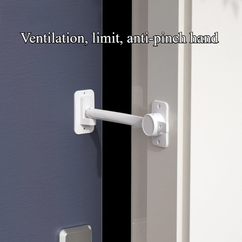 Door seam fixer ventilation and anti-closing door clip hand cat pet door snap closing device 1005009381023377