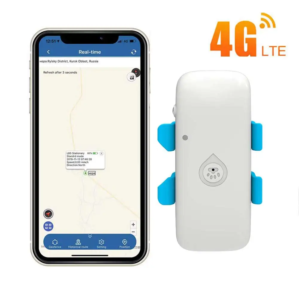 2025 Dog GPS Tracker Cat Pet 4G GPS Locator 4G Mini GPS Pets Tracker 4G GSM Best Dog GPS Tracker 1005009389785428
