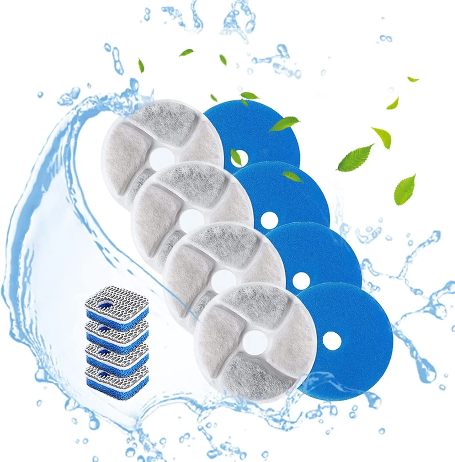 Cat Water Fountain Filter Replacement for Cat Fountain, Pet Fountain Filter 1005009394215233