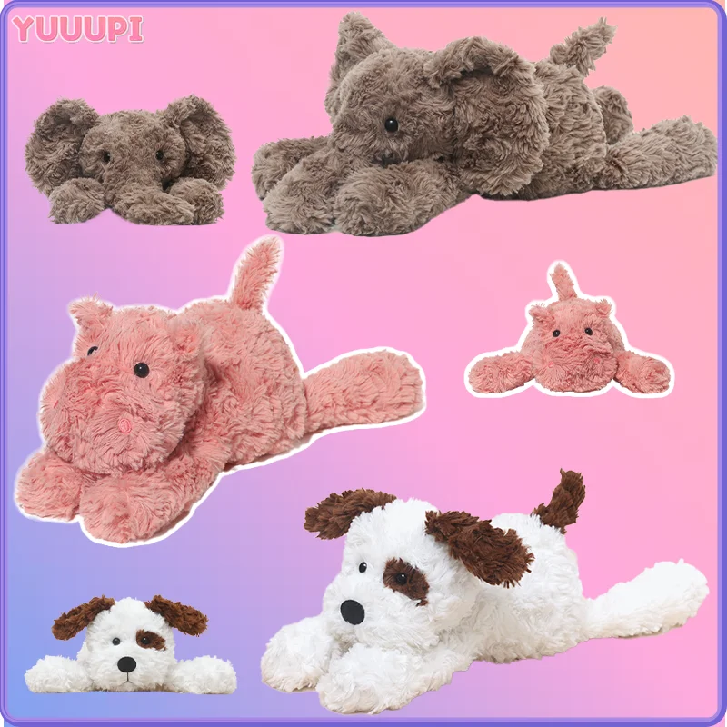 1pc 35cm Lovely Hippos Elephant Dog Plush Toys Stuffed Simulation Animals Dolls Soft Pillow 1005009400187823