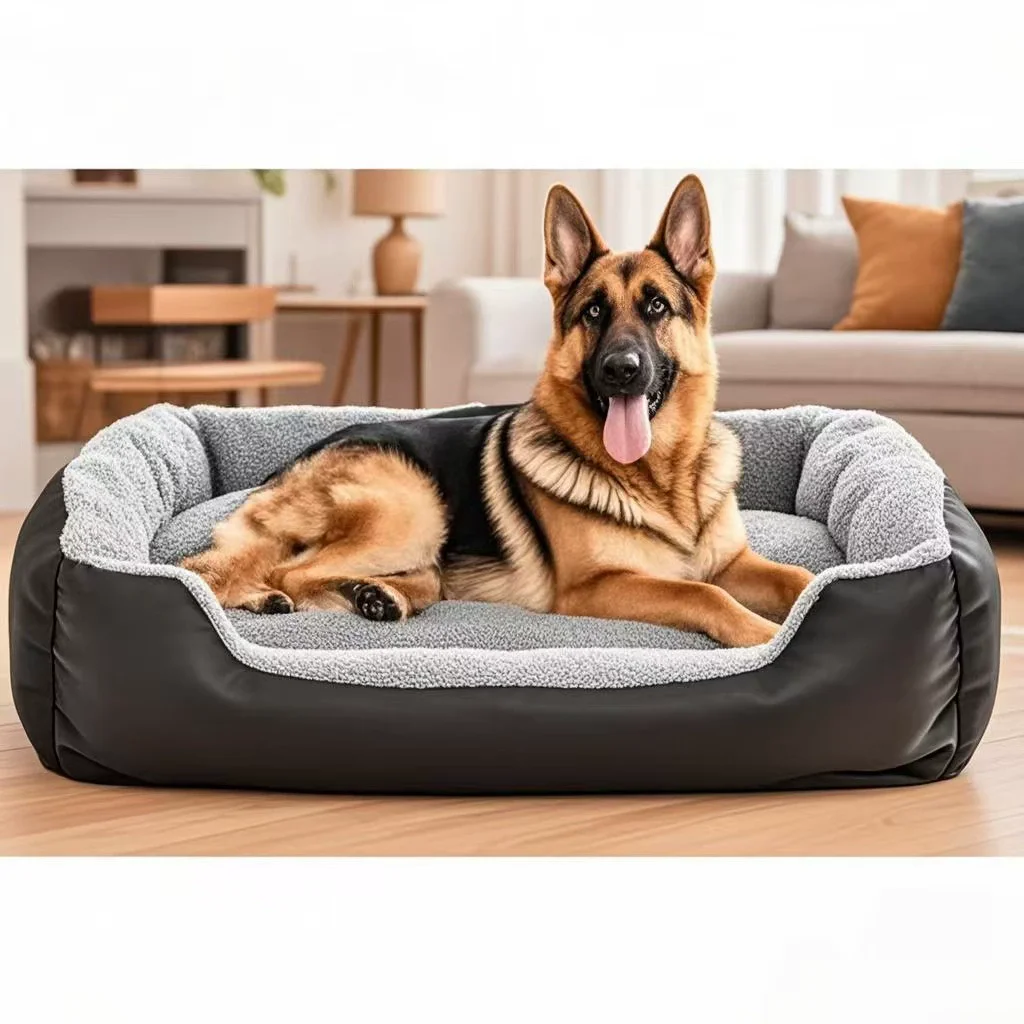 Big Size Winter Soft Warm House for Dog Bed Mat Waterproof Cat Bed Pet Bed for Large Medium 1005009401684792