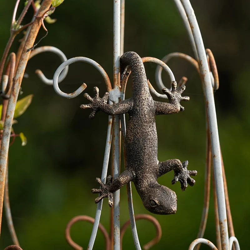 Gecko Resin Sculpture, Miniature Garden Decoration 1005009407227015