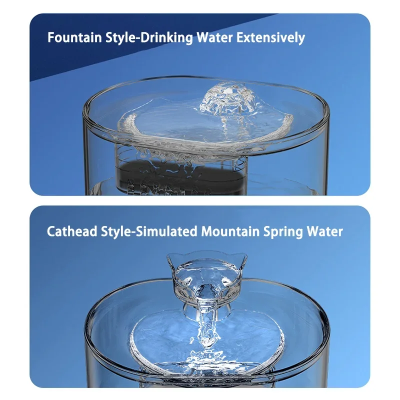 Pet Automatic Filter Fountain With Sensor Cat Water Dispenser 1005009407950887