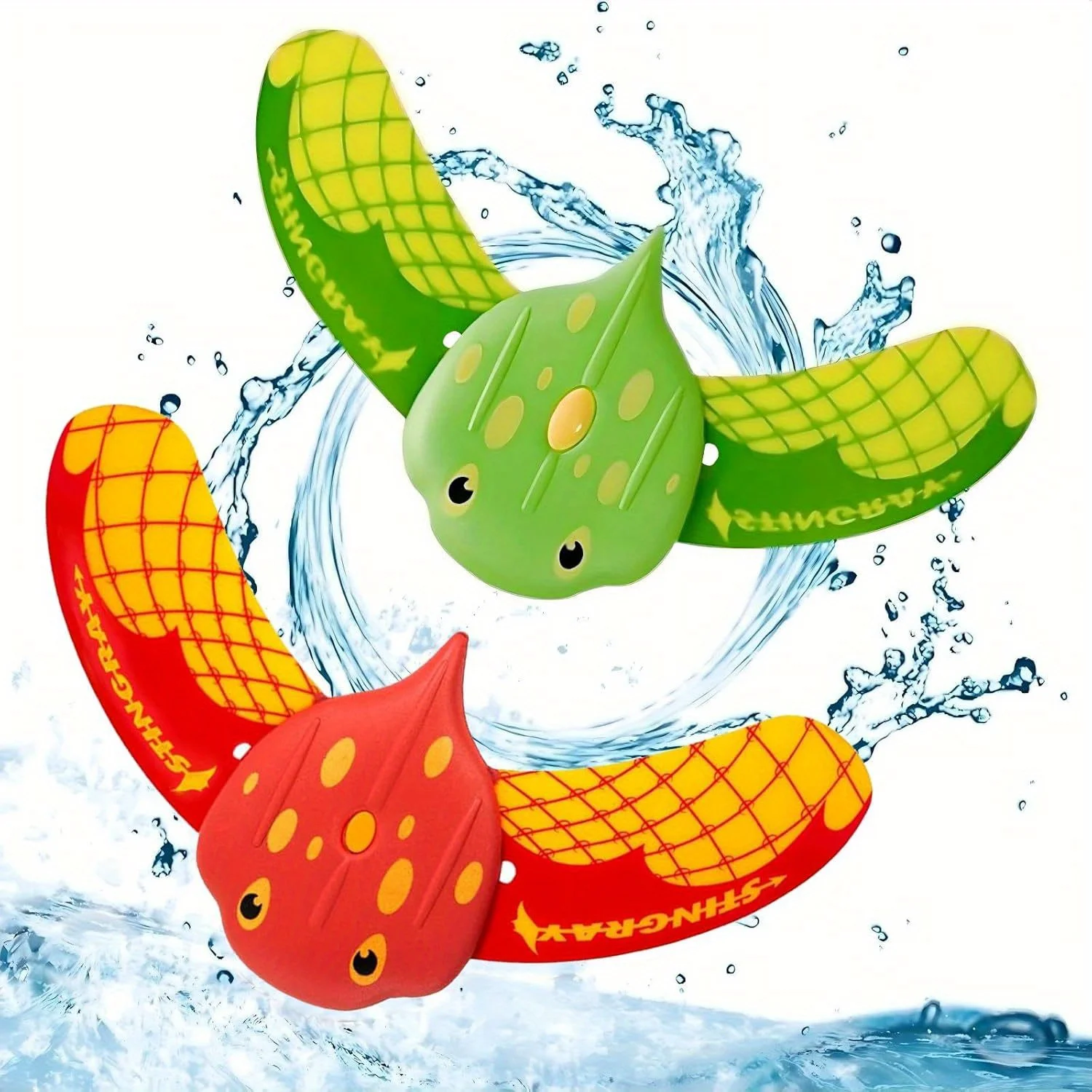 Devil Fish Swimming Pool Toy, Water Toy Children, Pool Toy, Diving Rings, Diving Toy (2pcs) 1005009410949181