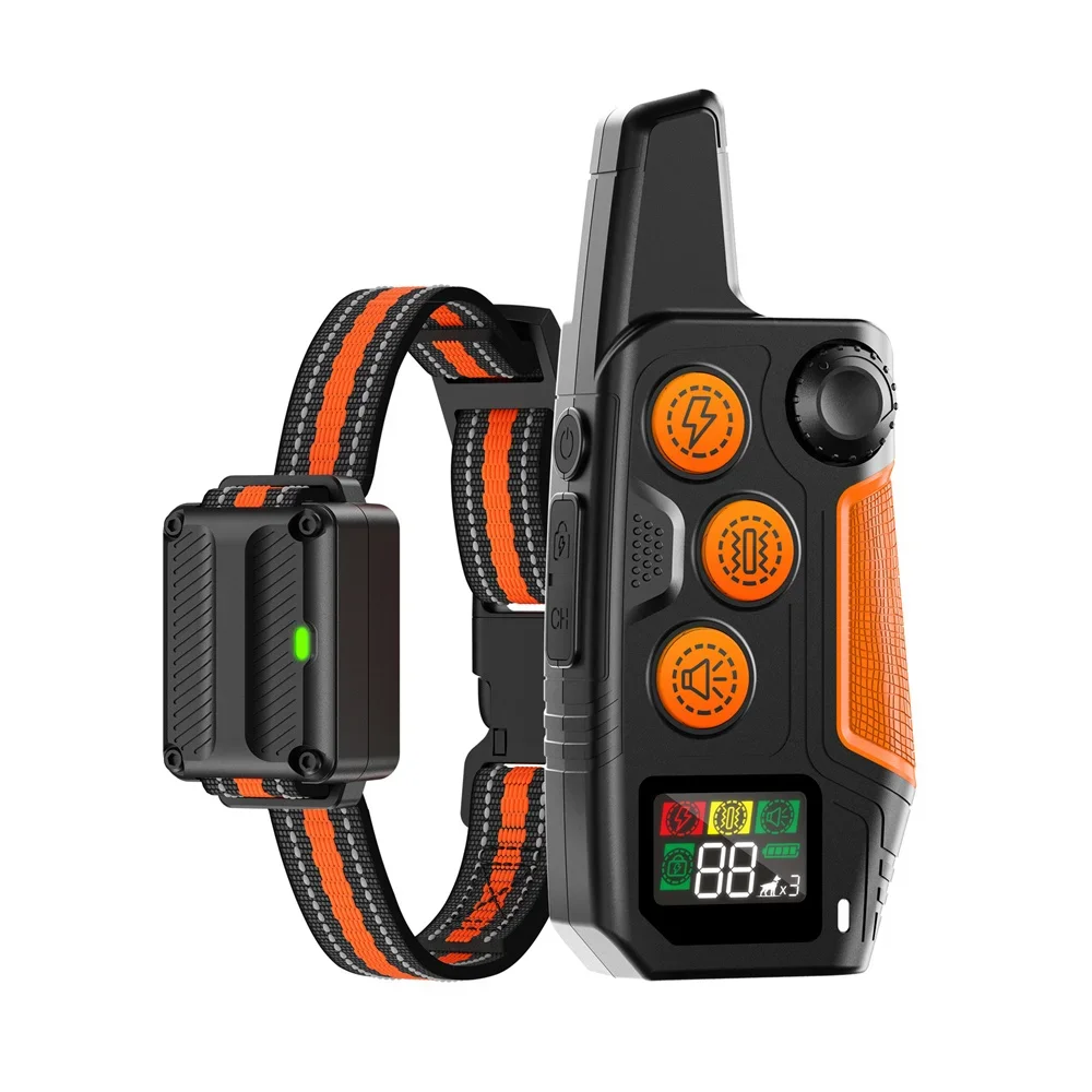 Dog Shock Collar Remote 3300FT IPX7 Waterproof Rechargeable Training Collar with Beep Vibration 1005009419420029