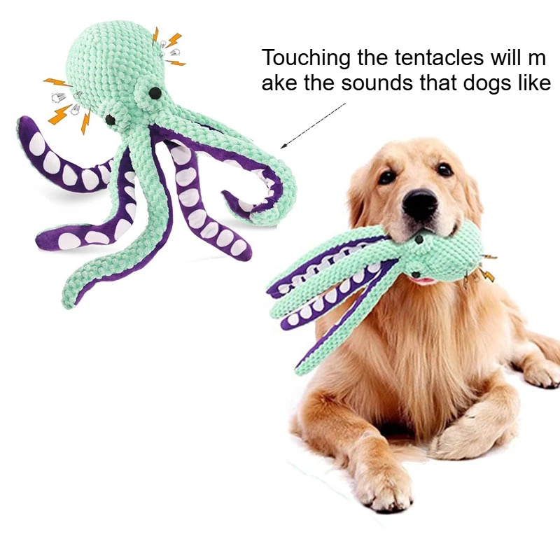 Large Squeaky Pet Dog Toy-Plush Dog Toys with Soft Fabric for Small Medium Large Dogs Daily 1005009420423098