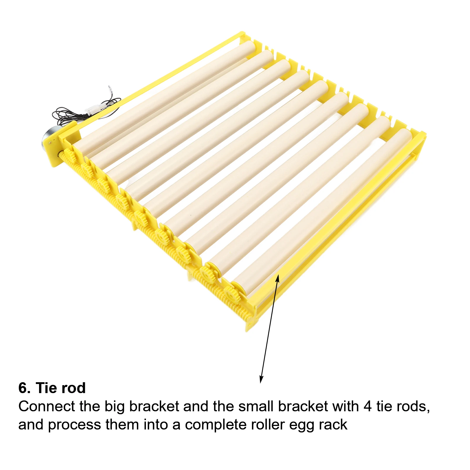 56 Eggs Turner Fully Automatic Egg Incubation Tray Household Egg Incubator Tray for Chicken Duck 1005009420700474
