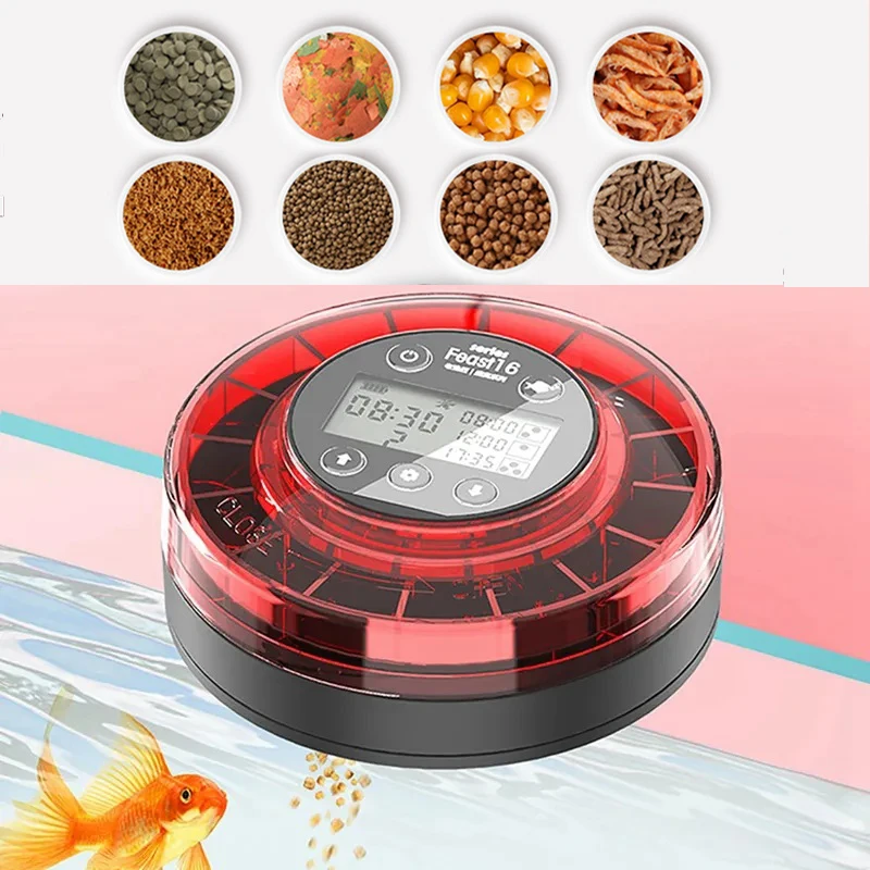 New Automatic Meal Fish Feeder For Aquarium Automatic Fish Feeder With Timer Rechargeable Timer 1005009424916360