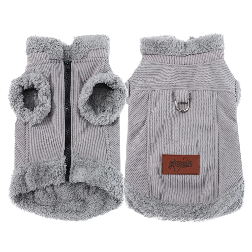 Pet Dog Clothes Winter Warm Coat Jacket For Small Medium Dogs Cat Puppy Fleece Vest With D-ring 1005009427436105