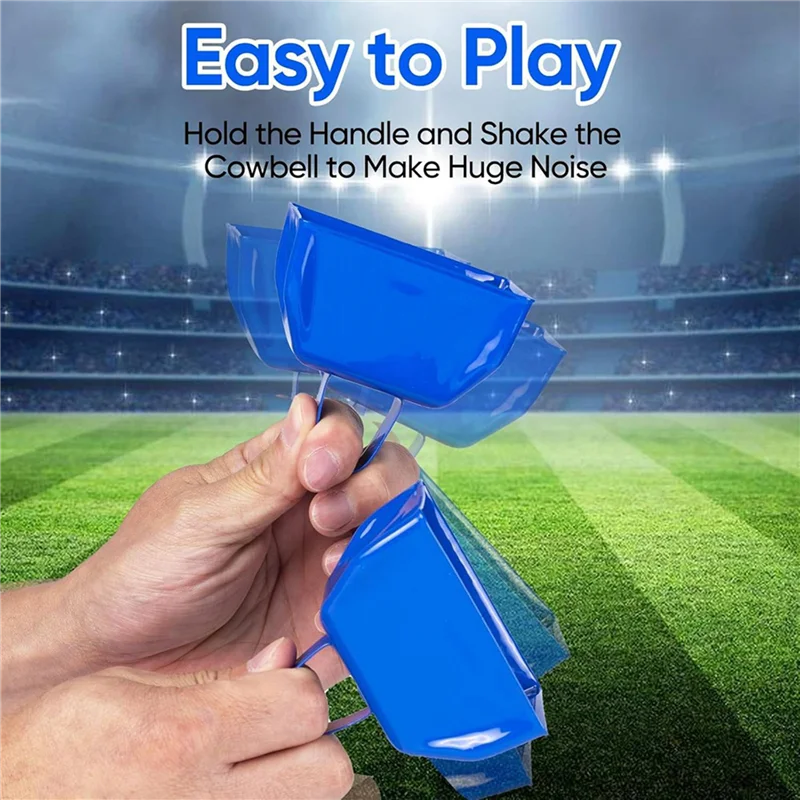 ABGE-Cow Bells Noise Makers Cheering Bell: 24 Pcs Metal Cowbells With Handle For Sporting Events 1005009433089989