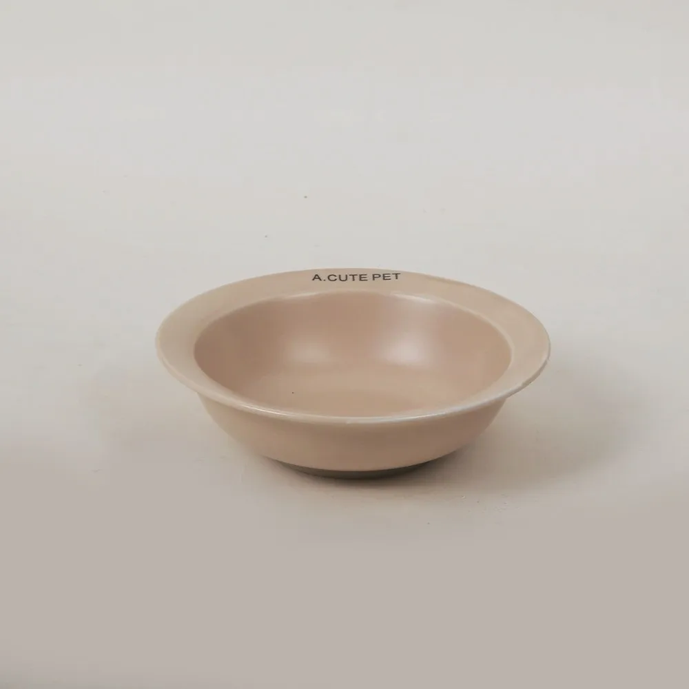 Ceramic Elevated Cat Bowl Solid Color Acrylic Bowl Rack Bowl Stand Holder Large Diameter Tilted 1005009435520264