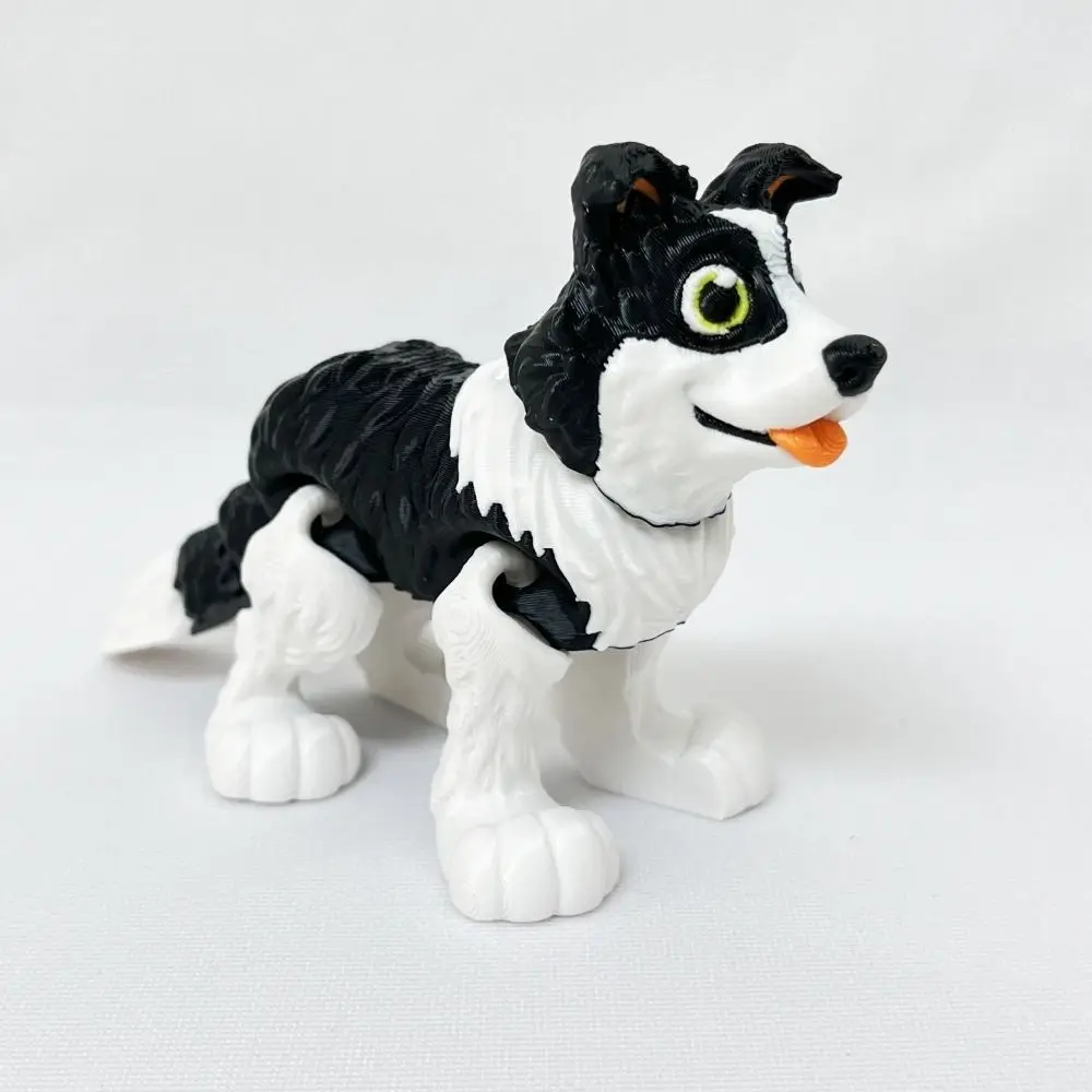 Multi-Jointed 3D Printing Dog Toy 3D Printing Movable Multi Joint Dachshund Toys Crafts Model Doll 1005009442360543