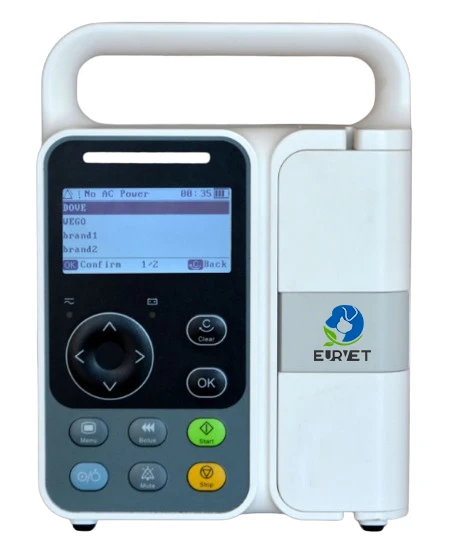 Automatic Veterinary Syringe Pump LCD Display Infusion Device for Dog Animal Treatment Essential 1005009444607750