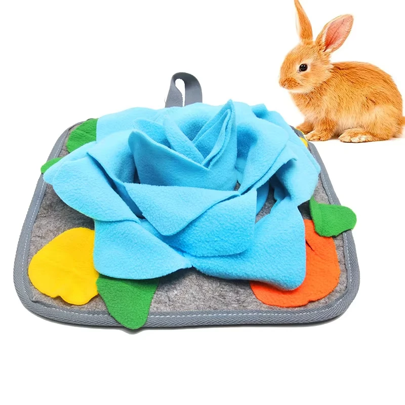 Pet Snuffle Mat For Dogs Rabbit Pet Feeding Foraging Trainingpad Bunny Blanket Toys Puzzle Dogs Toy 1005009447757523