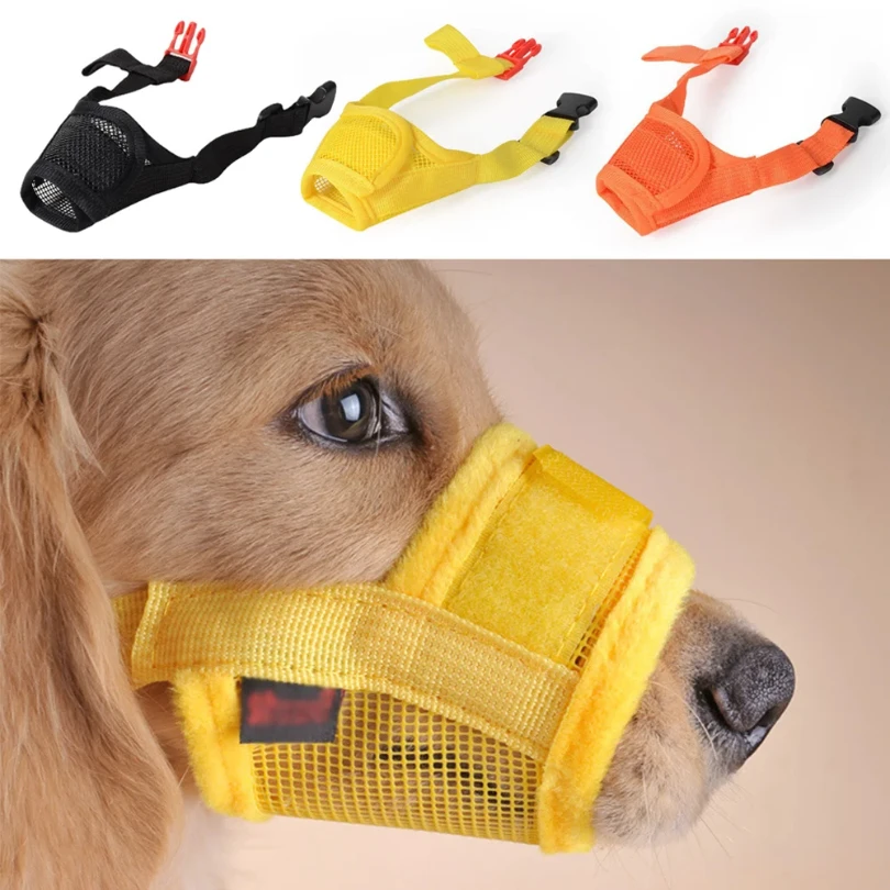 Anti Barking Dog Muzzle for Dogs Adjustable Mesh Breathable Pet Mouth Cover Small Medium 1005009449155528
