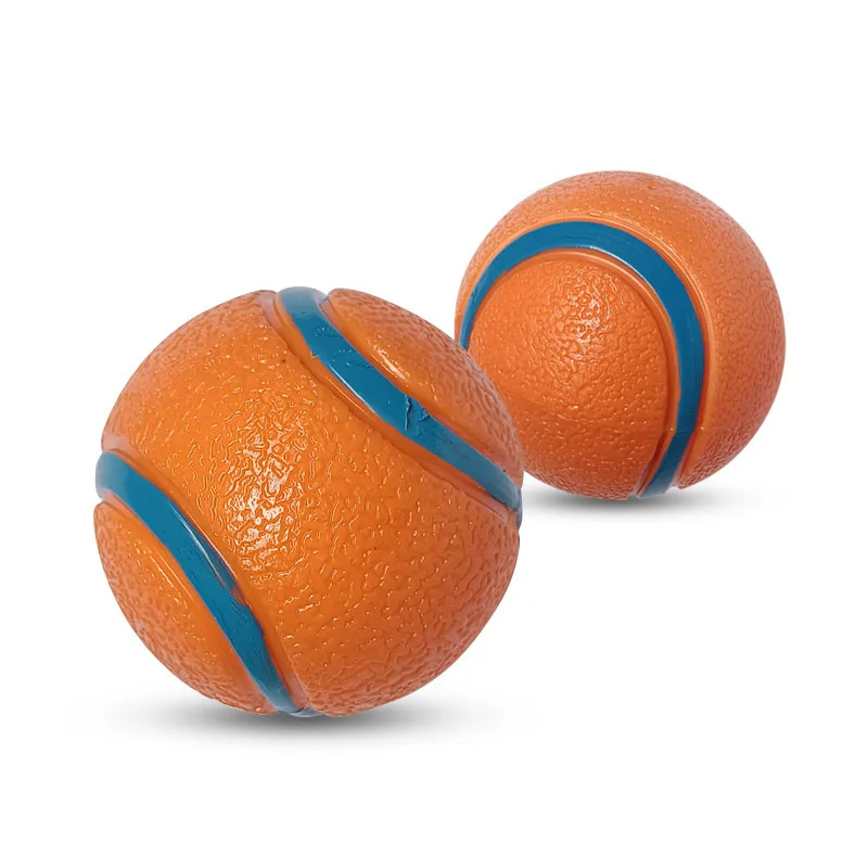 Durable Squeaky Dog Toy Bouncing Ball for Chewing Training and Interactive Play Pet Supplies 1005009449574623