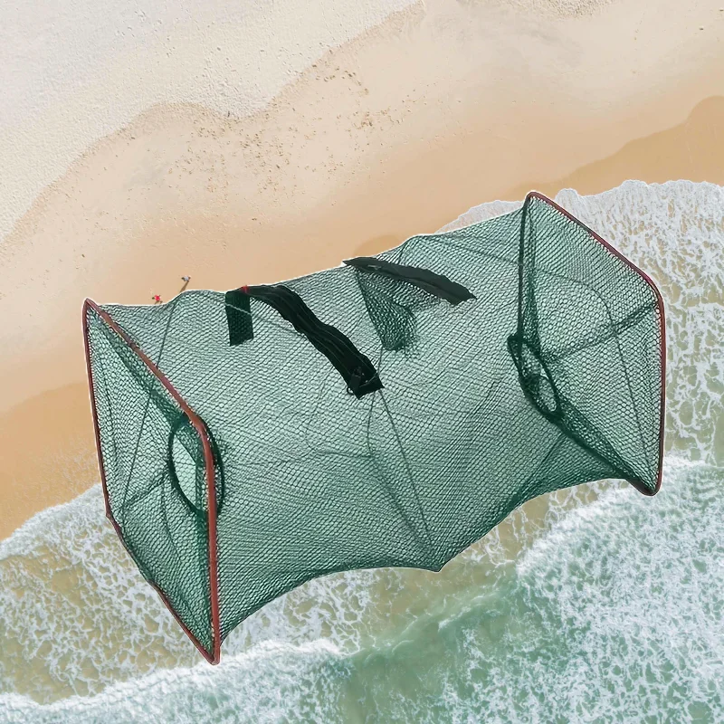 Foldable Crab, Shrimp, and Crayfish Net Cage, Outdoor Cage Net for Fish and Seafood Products 1005009454774498