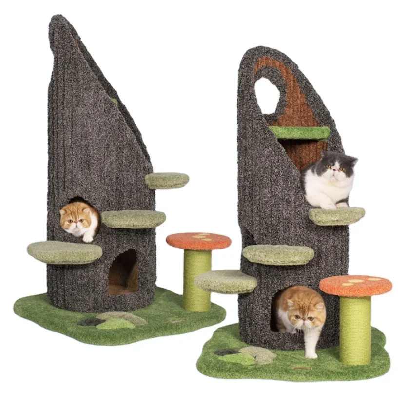 Camily Manufacturer Design Oem Cat Tree Cat Sratcher Toys House Furnitures 1005009457758176