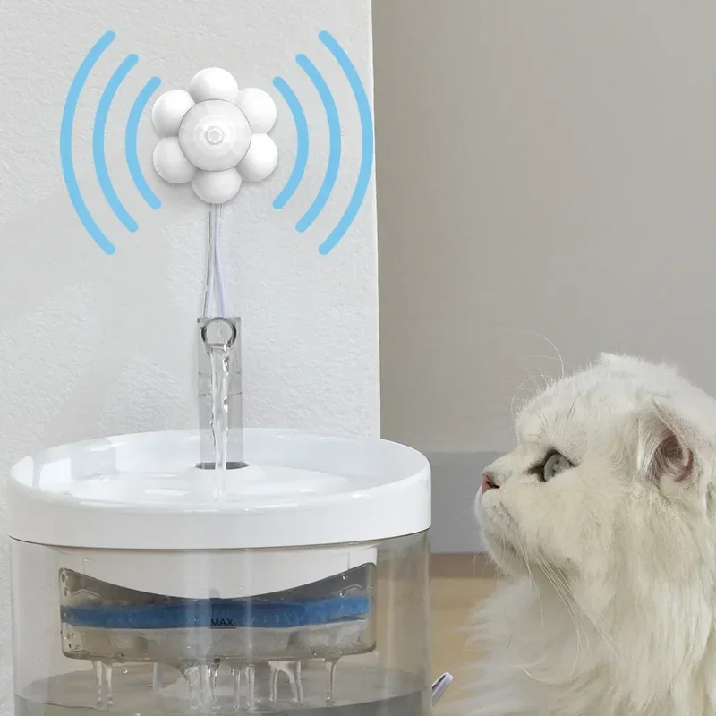 Automatic Cat Water Fountain Dog Drinker, External Electric Water Dispenser, Infrared Motion Sensor 1005009460585667
