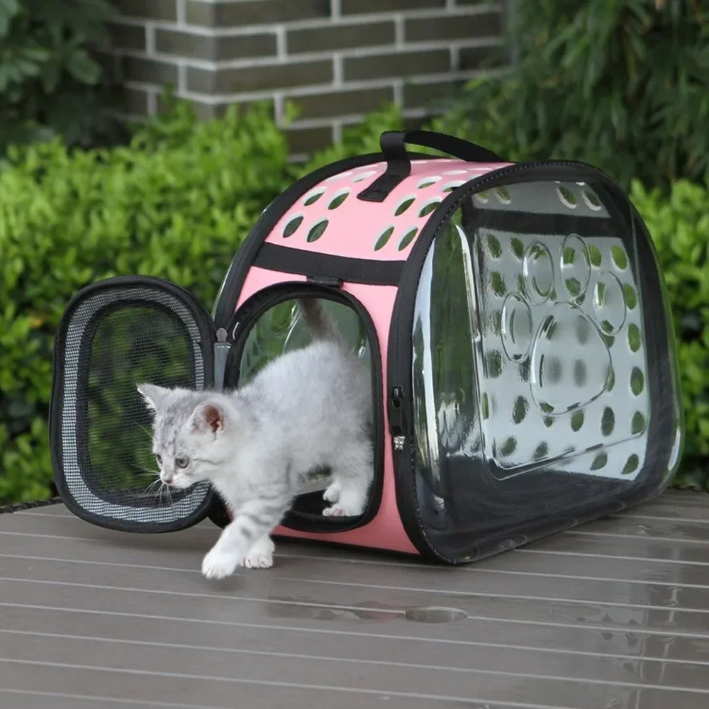 Portable Cat Bag for Pet Transport, Foldable Cat Carrier Bags, Pet Dog Carriers, Cat Backpack 1005009460963744