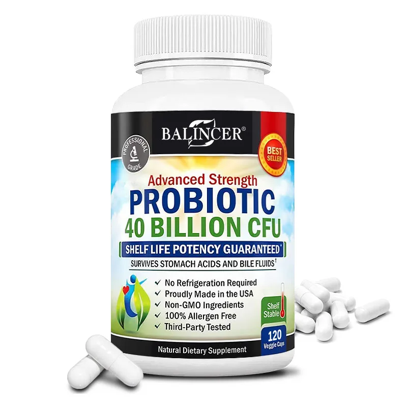 Probiotics 40 Billion CFU, Support Intestinal Health, Promote Digestion and Absorption 1005009466643033