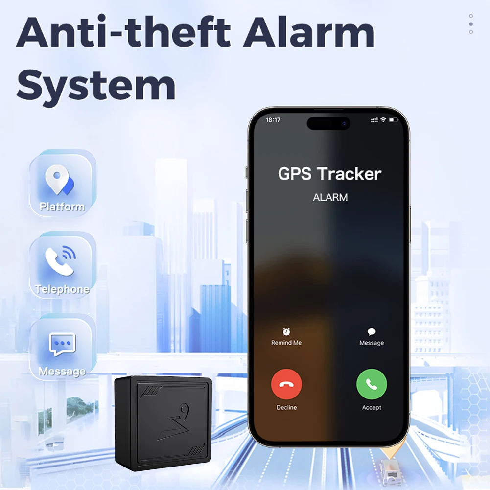 4G GPS Tracker with App Mini Vehicle GPS Locator Anti-Lost Recording Tracking Device for Vehicles 1005009472375442