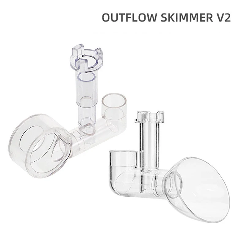 Fish Tank Decor for Akvarium; Aquarium Lily Outlet and Skimmer; Supplies for Filtered Fishbowls 1005009483216109