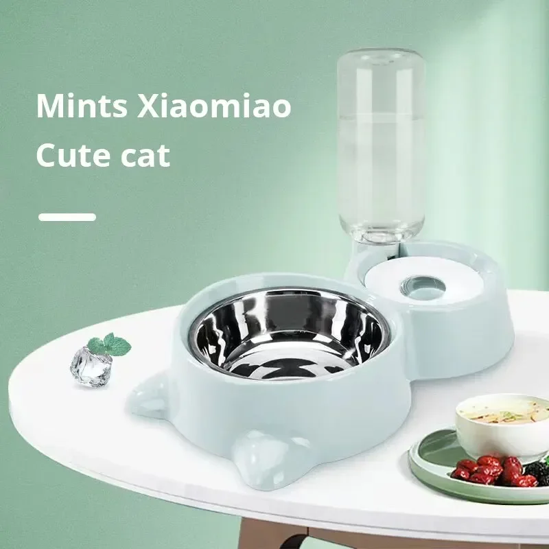 Blue Pet Dog Cat Bowl Fountain Automatic Food Water Feeder Container For Cats Dogs Drinking Pet 1005009493969468