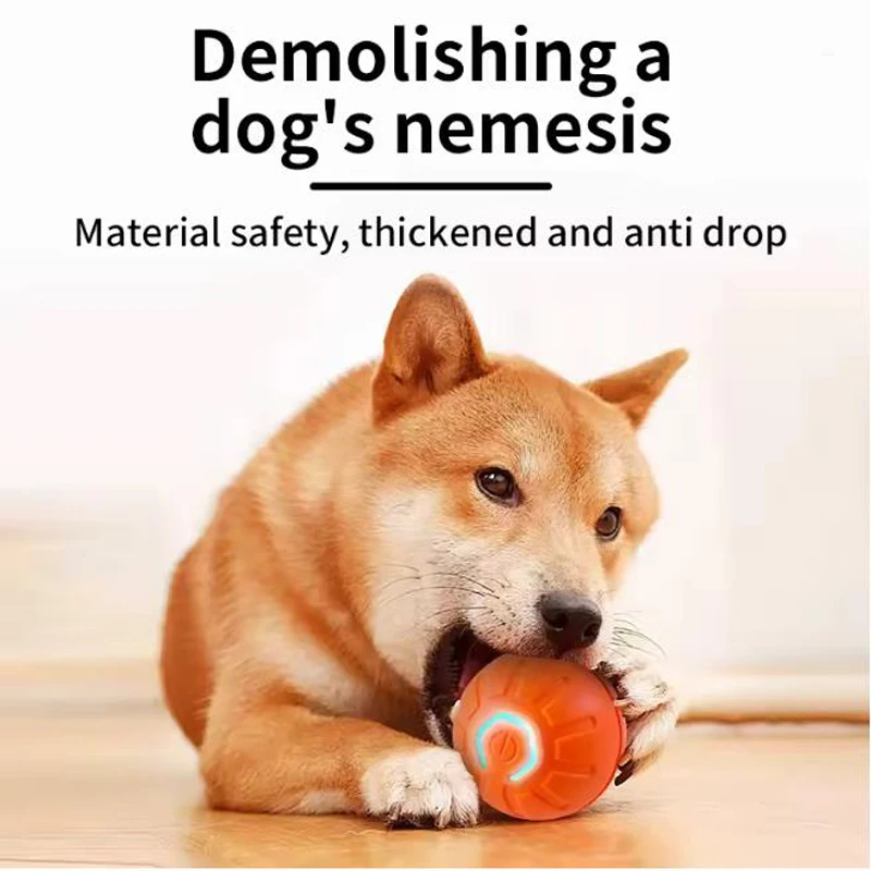 Intelligent pet toy ball electronic pet interactive toy moving ball USB puppy automatic moving 1005009494135819