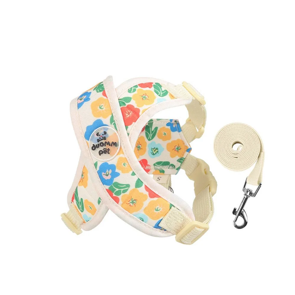 Adjustable X Shaped Dog Harness Vest Breathable Escape-Proof Puppy Leading Rope with Strap 1005009495569863