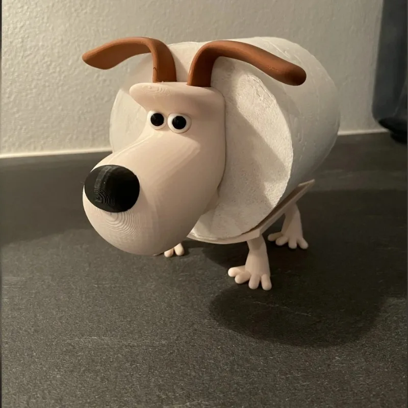 Puppy Toilet Holder Home Decor Bathroom Accessory Storage Suitable for Toilets Bathrooms Kitchens 1005009497946796