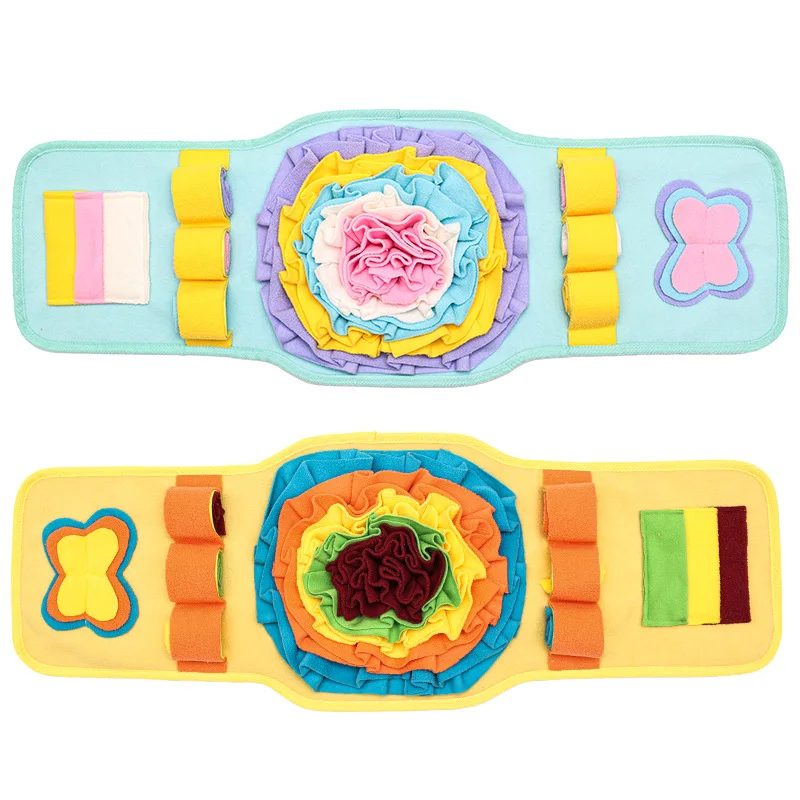 Dog Chew Toy Snuffle Mat Interactive Puzzle Feeder Watch Design, Teeth Cleaning Treat Dispenser 1005009498416949