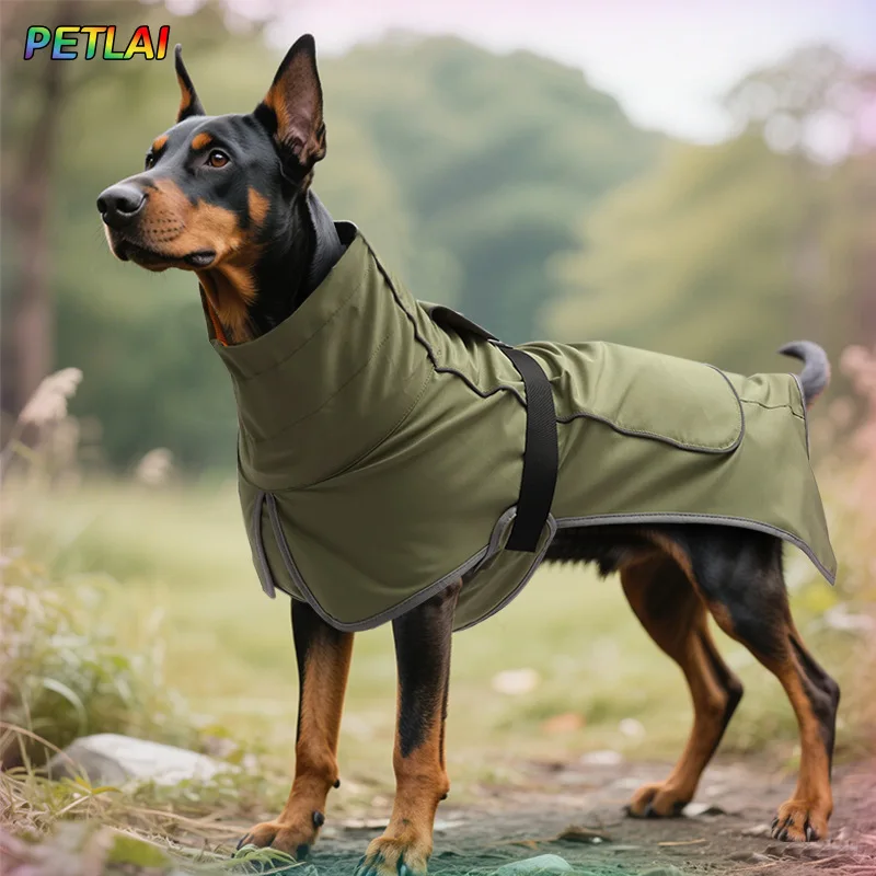 Dog Clothes Outdoor Jacket Outfit Waterproof Rainproof Clothing Coat Pet Outdoor Rain Dual Use 1005009499152869